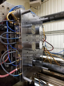 Food grade container injection mold example